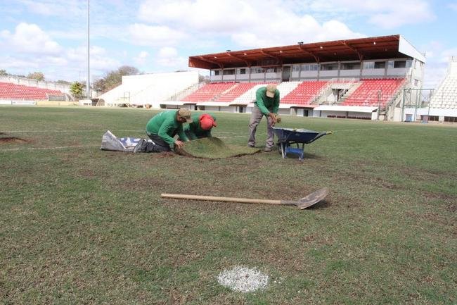 Fotos da Arena do Jacar, palco de jogos do Cruzeiro na Srie B