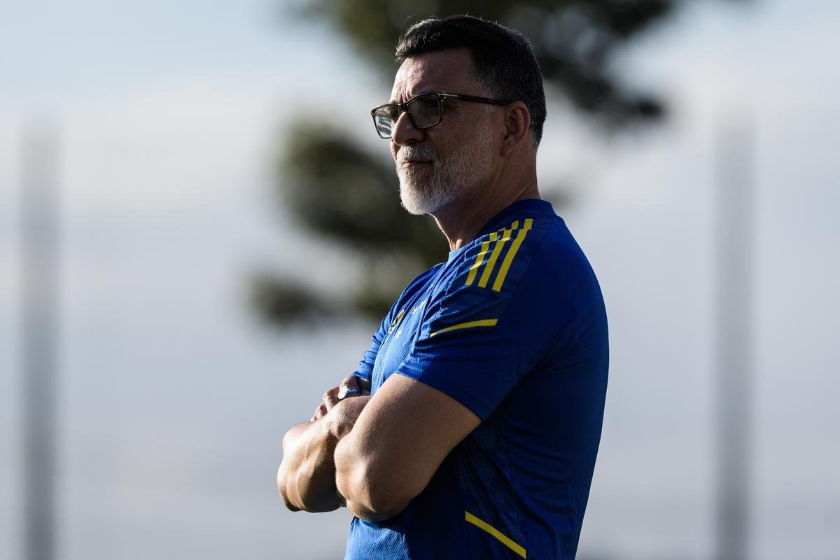 Fotos do treino do Cruzeiro desta tera-feira (10/08), na Toca II