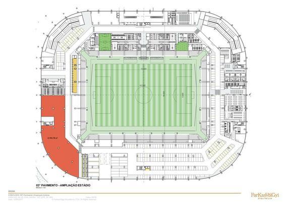 Novas imagens do projeto da Arena do Galo obtidas pelo Estado de Minas e pelo Superesportes