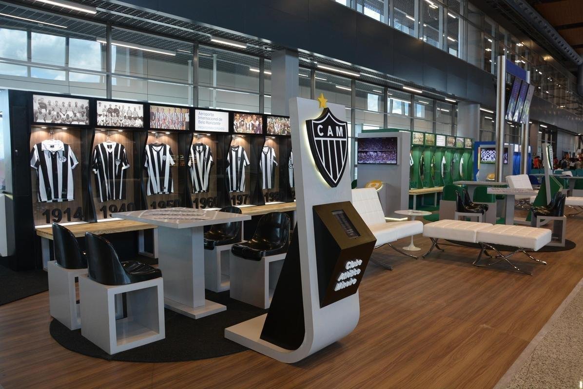 Evento de lanamento teve a presena de dolos do passado e dos mascotes oficiais dos clubes