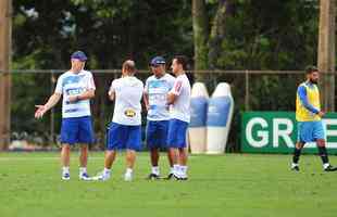 Fotos do treino do Cruzeiro desta quarta-feira (31/1), na Toca II (Ramon Lisboa/EM D.A Press)