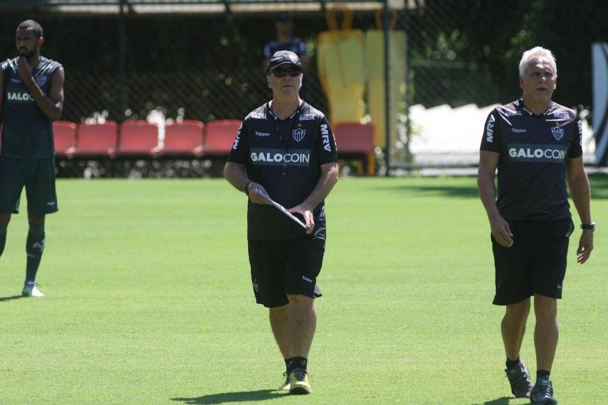 Atltico fechou a preparao para enfrenta o Tombense