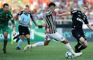 Tcnico Levir Culpi fez sua reestreia no comando do Atltico contra o Fluminense neste domingo, no Estdio Nilton Santos