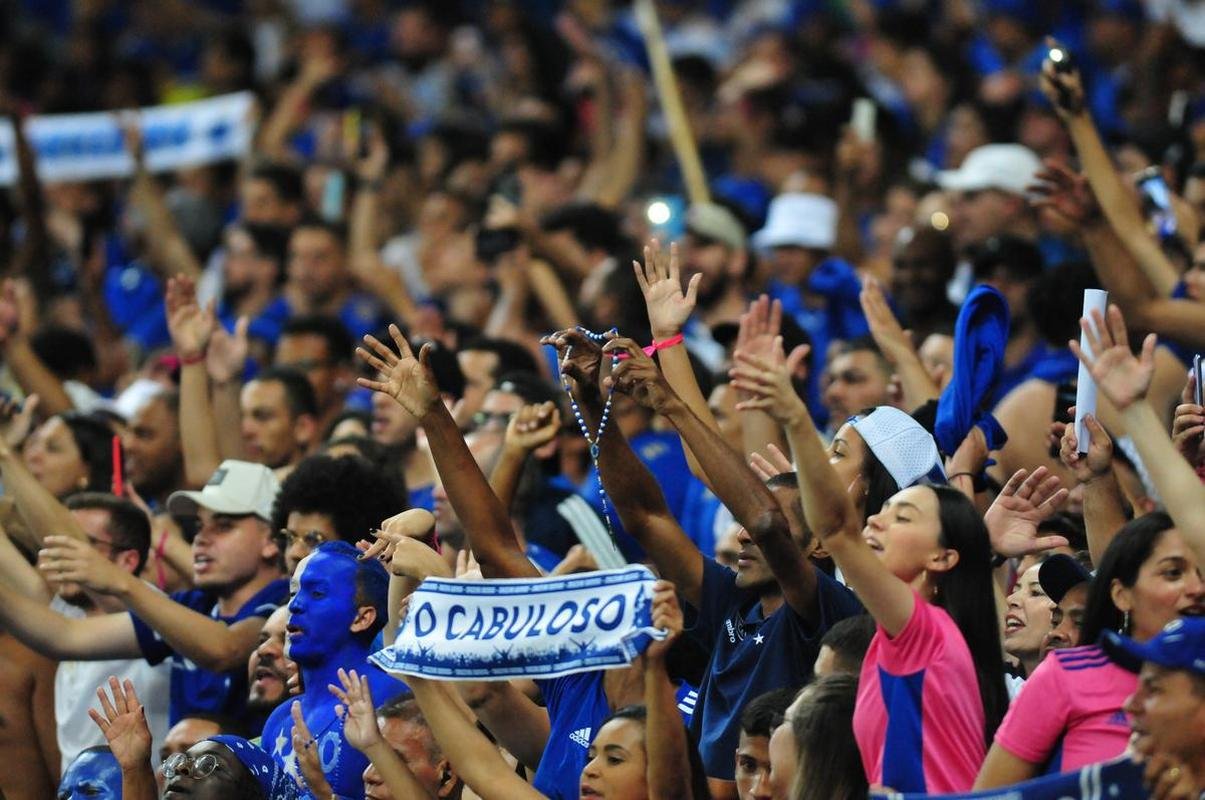 Fotos da torcida do Cruzeiro no Mineiro na partida contra o Ituano pela Serie B. Foi o primeiro encontro dos cruzeirenses com o time aps a confirmao do ttulo nacional