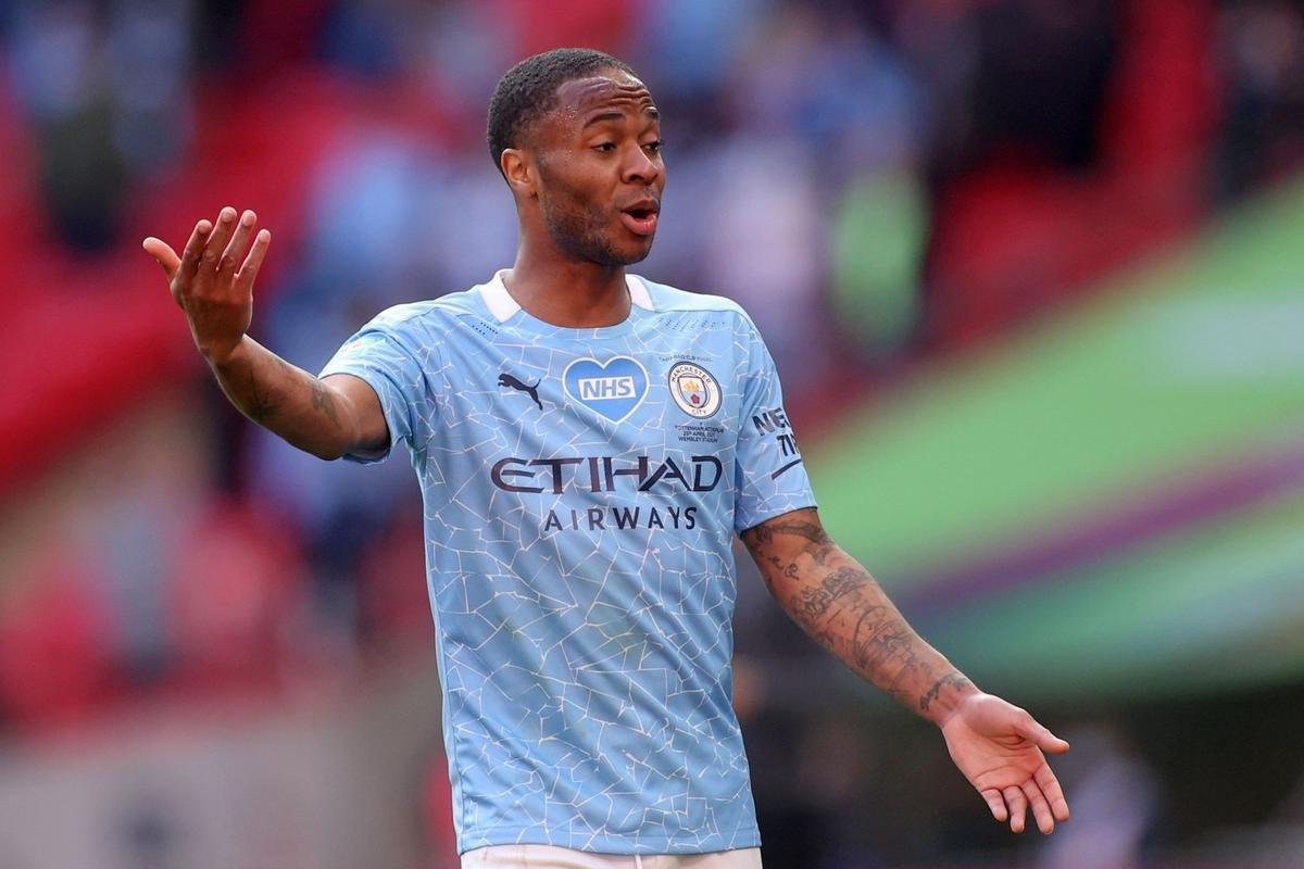 5. Sterling - atacante do Manchester City est avaliado em 119 milhes de euros (R$ 754 milhes)