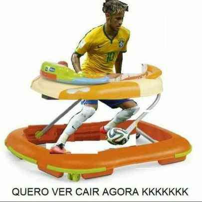 Quedas de Neymar voltaram a ser tema de memes durante e depois de Brasil 2 x 0 Costa Rica