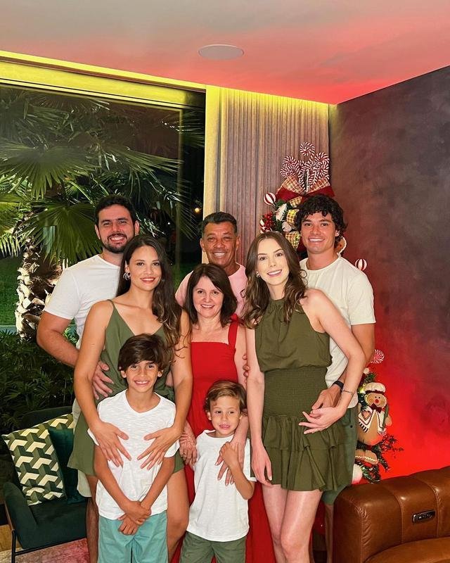 Dod passou Natal em famlia