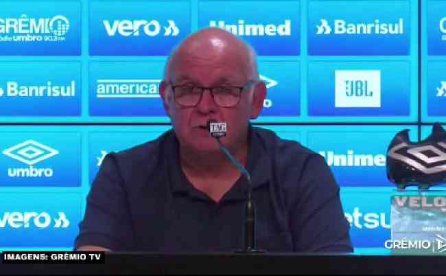 'Grêmio já está tomando suas providências, faz todas as denúncias que tem que fazer', disse o dirigente