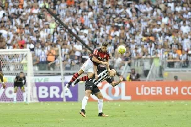 Fotos do jogo entre Atltico e Flamengo no Mineiro