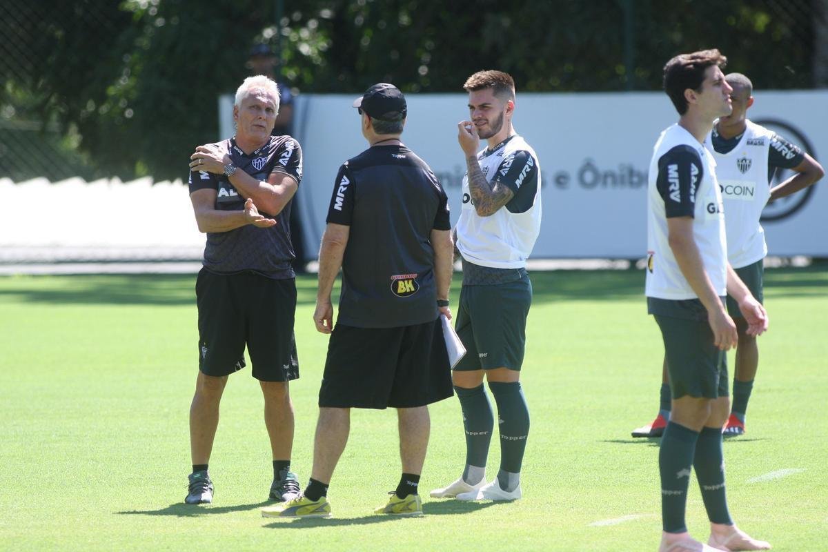 Atltico fechou a preparao para enfrenta o Tombense