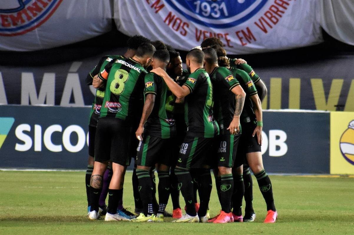 Bahia e Amrica se enfrentaram pela 8 rodada da Srie A do Campeonato Brasileiro