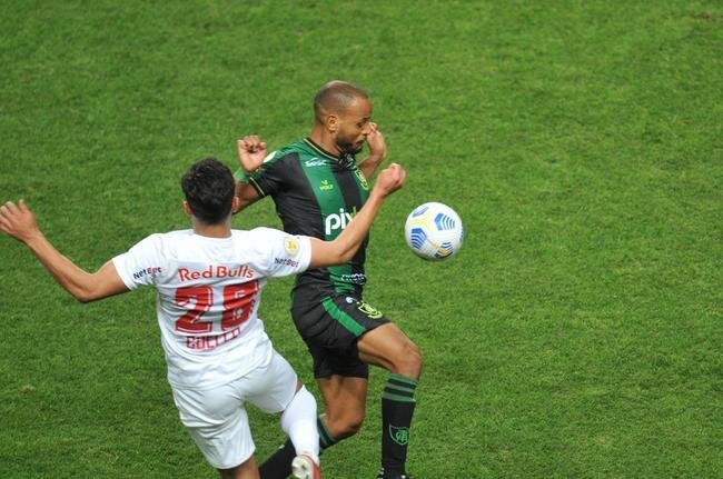 Ytalo abriu o placar para o Bragantino no Independncia diante do Amrica pela 17 rodada do Brasileiro de 2021