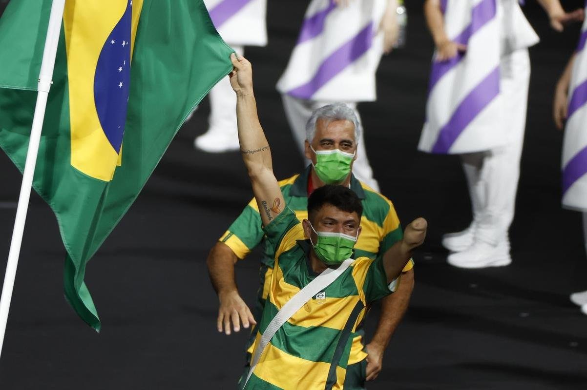 Fotos da Cerimnia de Abertura dos Jogos Paralmpicos de Tquio