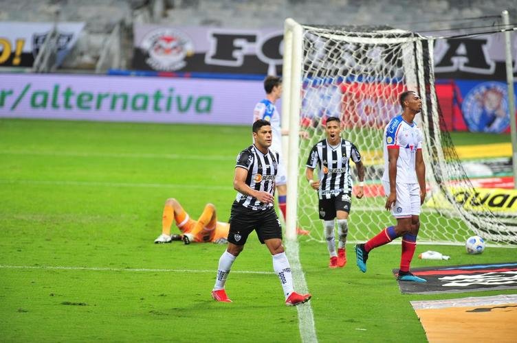 Imagens do confronto entre Atltico e Bahia, vlido pelas oitavas de final da Copa do Brasil 2021