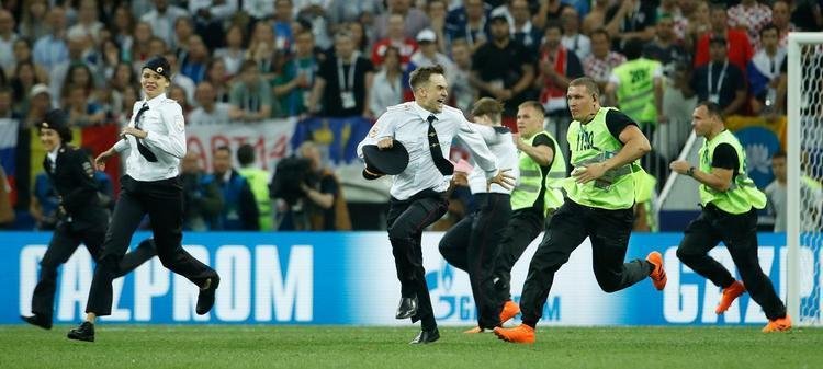 Fotos da final da Copa do Mundo, entre Frana e Crocia, em Moscou 