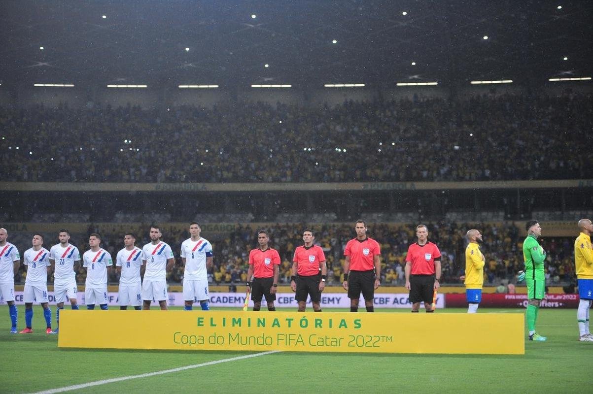 Brasil goleou o Paraguai por 4 a 0 no Mineiro, em BH, pelas Eliminatrias da Copa do Mundo, com gols de Raphinha, Philippe Coutinho, Antony e Rodrygo