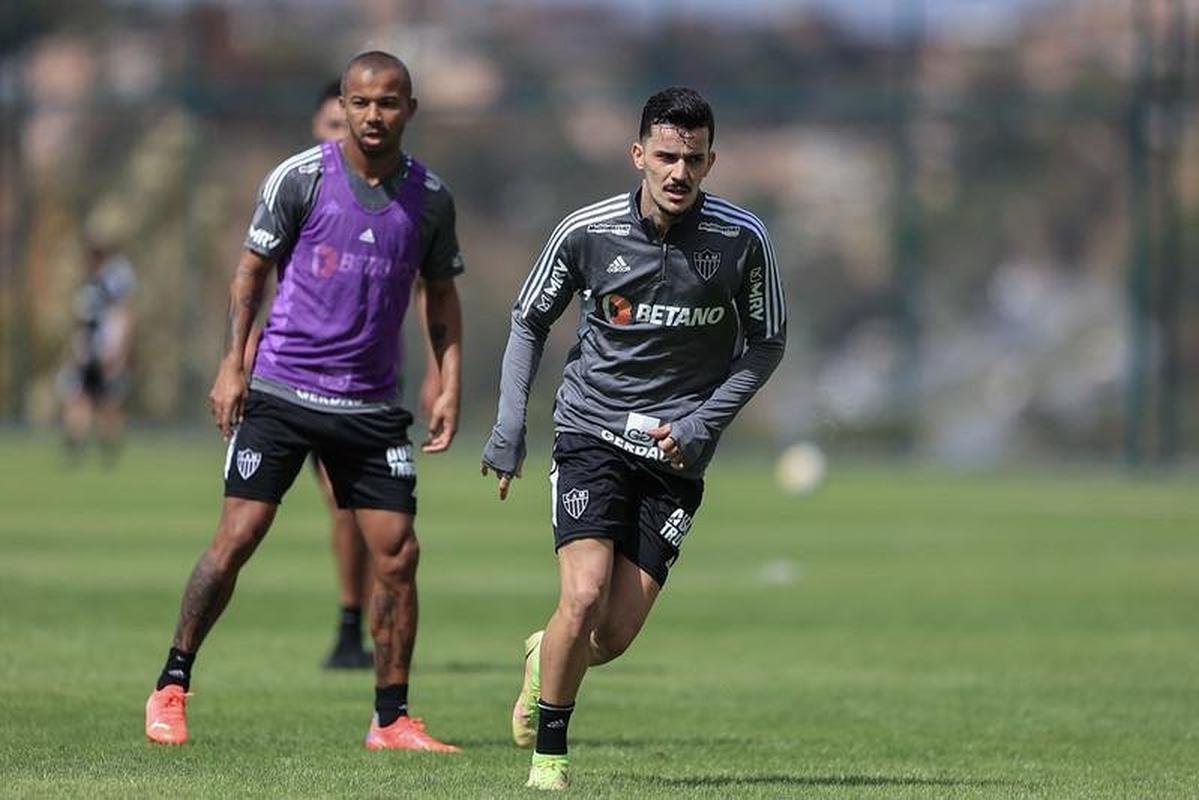 Atltico se prepara na Cidade do Galo para a partida de domingo (31), contra o Inter, no Beira-Rio