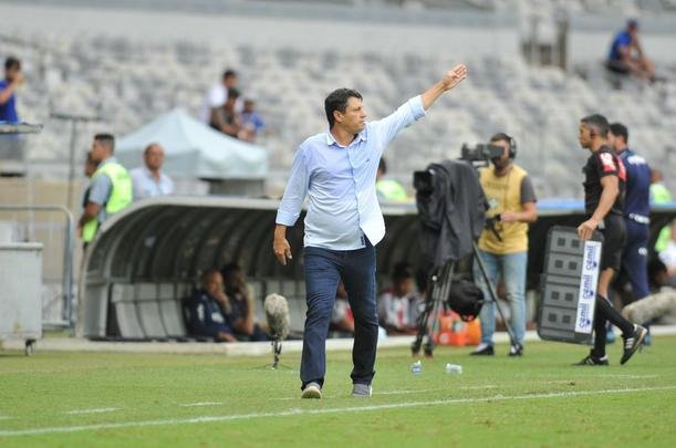 Lances da partida entre Cruzeiro e Palmeiras, no Mineiro, pelo Campeonato Brasileiro