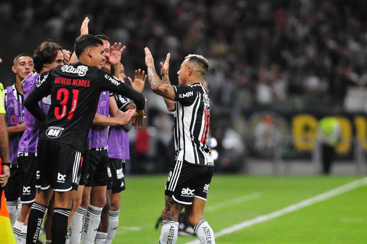 Fotos do jogo entre Atltico-MG e Internacional