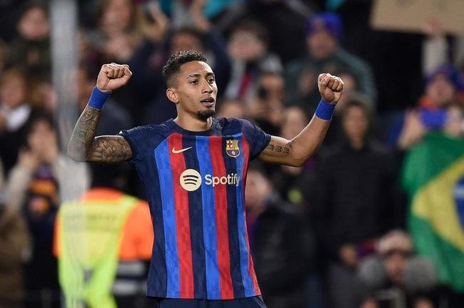 Revelado no Ava, Raphinha, do Barcelona-ESP, tem valor estimado em 70 milhes de euros