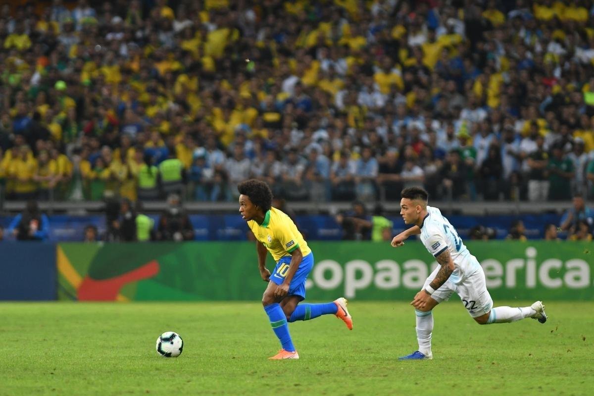 Equipes se enfrentaram pela semifinal da Copa Amrica, em Belo Horizonte