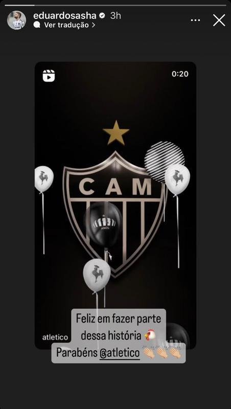 Jogadores e ex-atletas do Atltico mandaram mensagens ao clube pelo aniversrio de 115 anos.