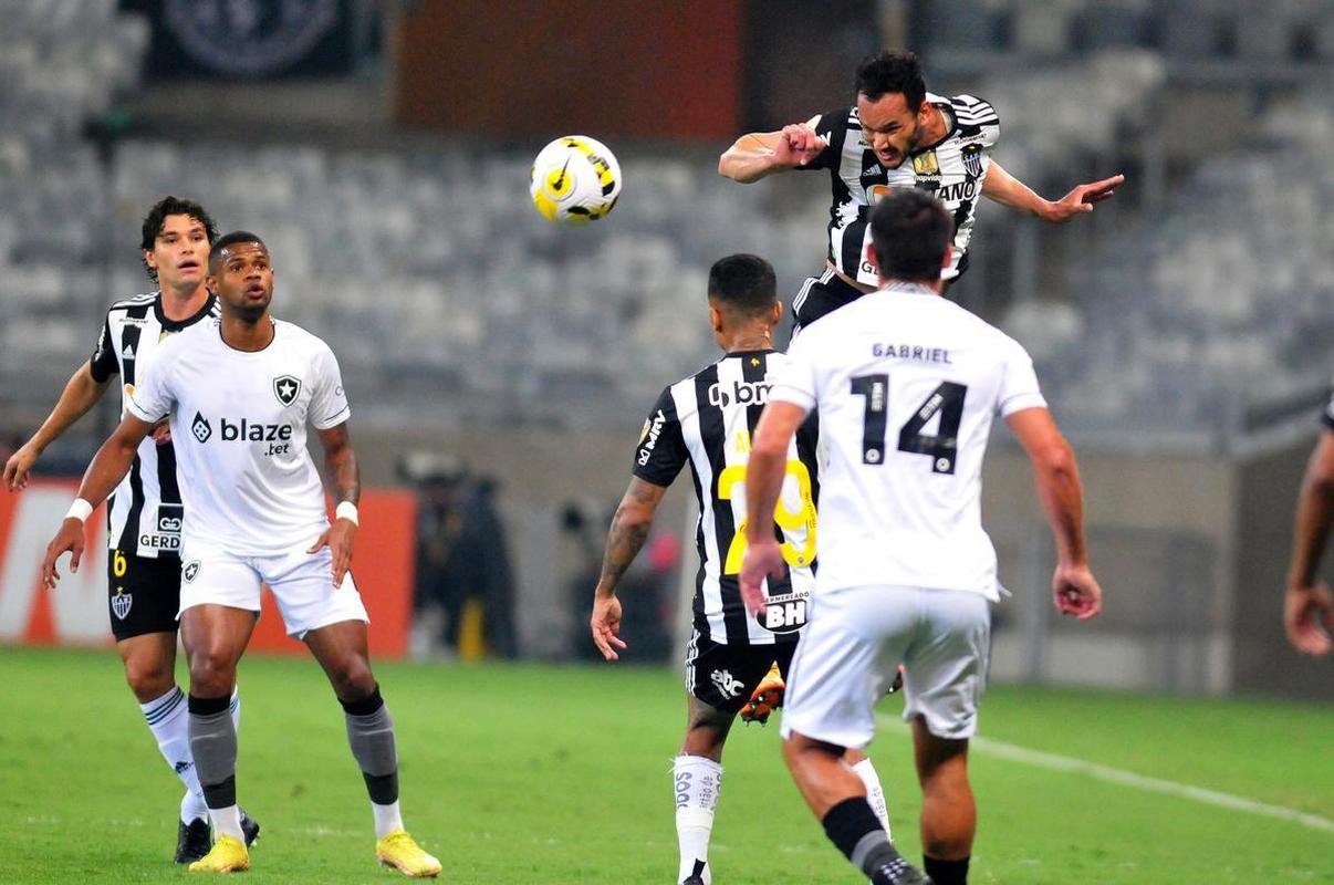 Atltico recebeu o Botafogo no Mineiro, em Belo Horizonte, pela 36 rodada do Campeonato Brasileiro de 2022.