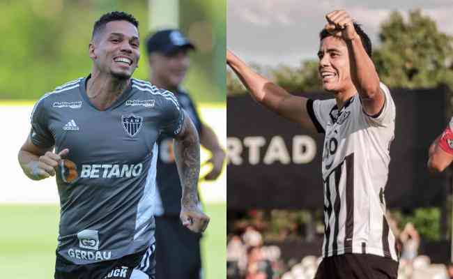 Paulinho (Atltico) e Lorenzo Melgarejo (Libertad), os destaques da partida pela Libertadores