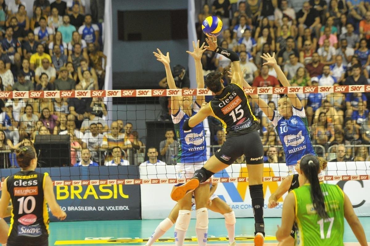 Minas x Praia: veja fotos da primeira partida da final