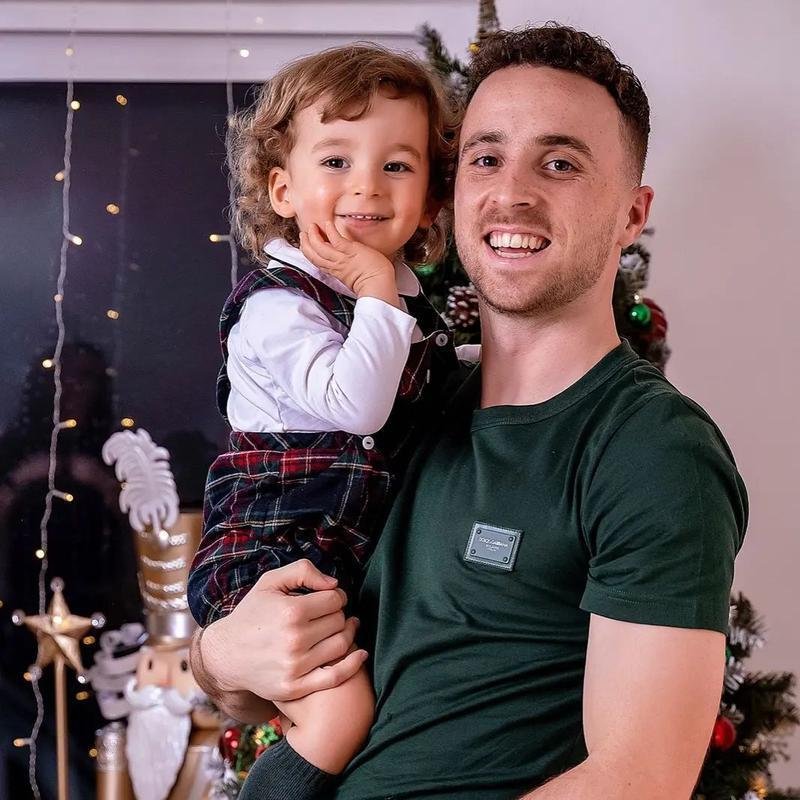 Diogo Jota e famlia