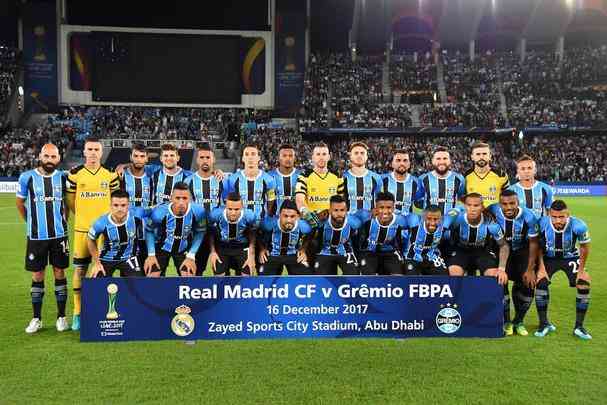 Real Madrid e Grêmio decidiram a final do Mundial de Clubes em Abu Dhabi, nos Emirados