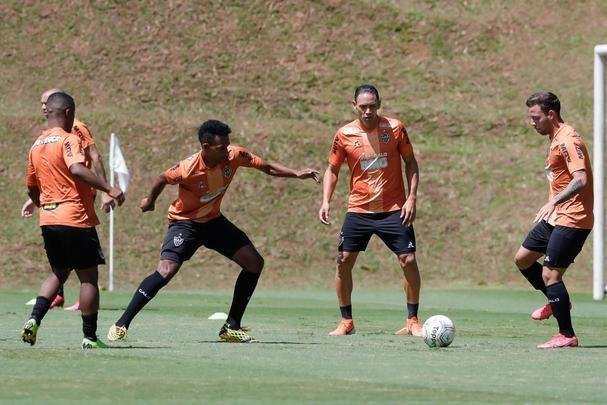 Fotos do último treino do Atlético antes da estreia de Sampaoli