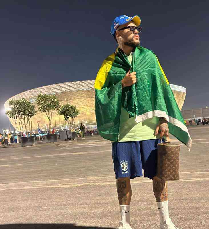 Brasileiro viajou at o Catar para acompanhar jogos do Brasil
