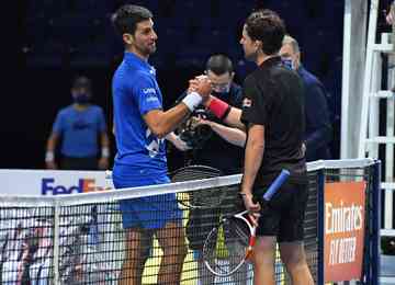 Austríaco carimbou a vaga na decisão ao superar o sérvio por 2 sets a 1, com parciais de 7/5, 6/7 (10/12) e 7/6 (7/5)