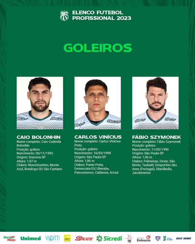 Com 23 nomes, Nacional-AM apresenta o elenco para a temporada 2023