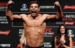Mineiro Paulo Borrachinha, de Contagem, estrear no UFC no evento em Fortaleza