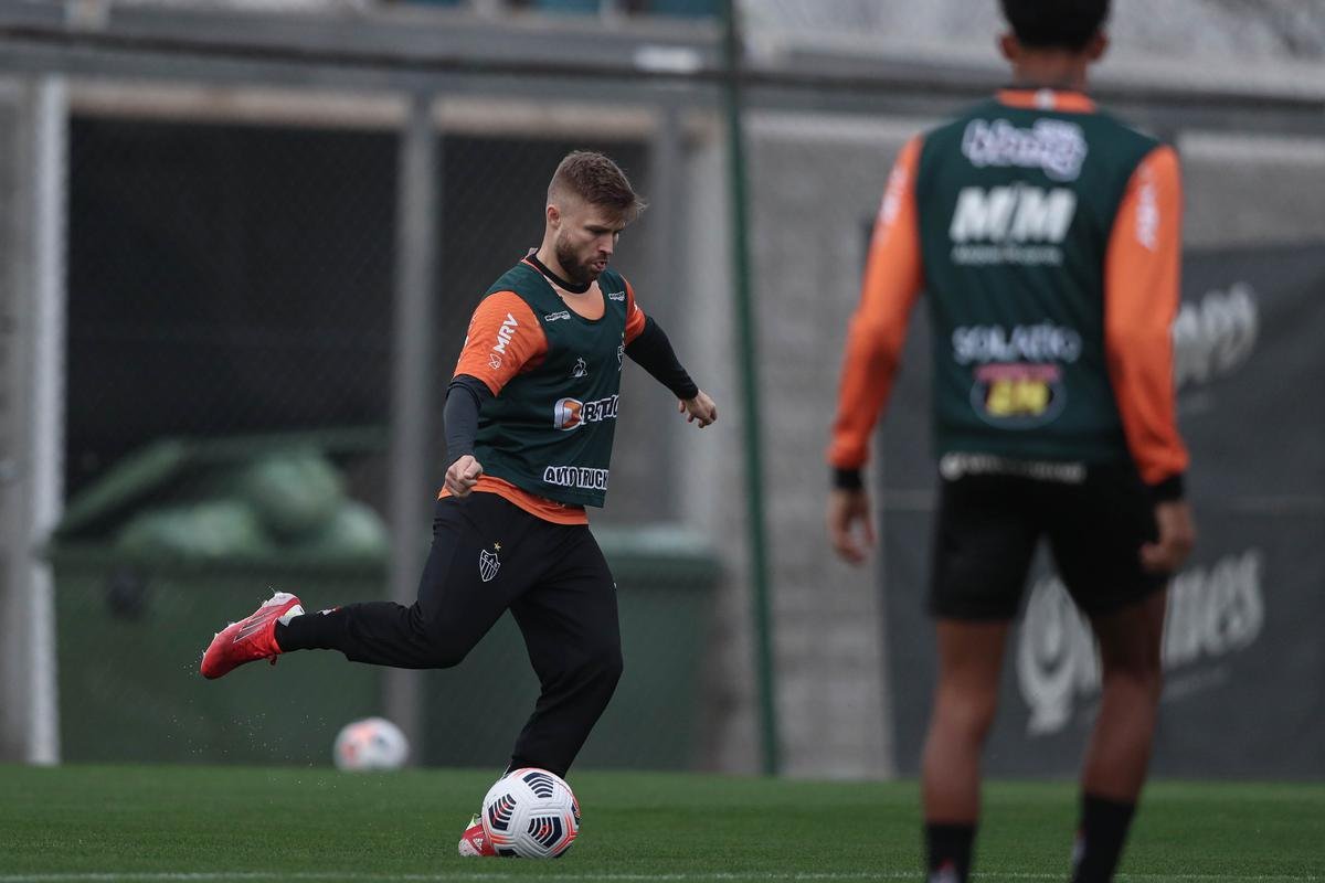 Atltico fechou preparao para o duelo contra o Boca Juniors