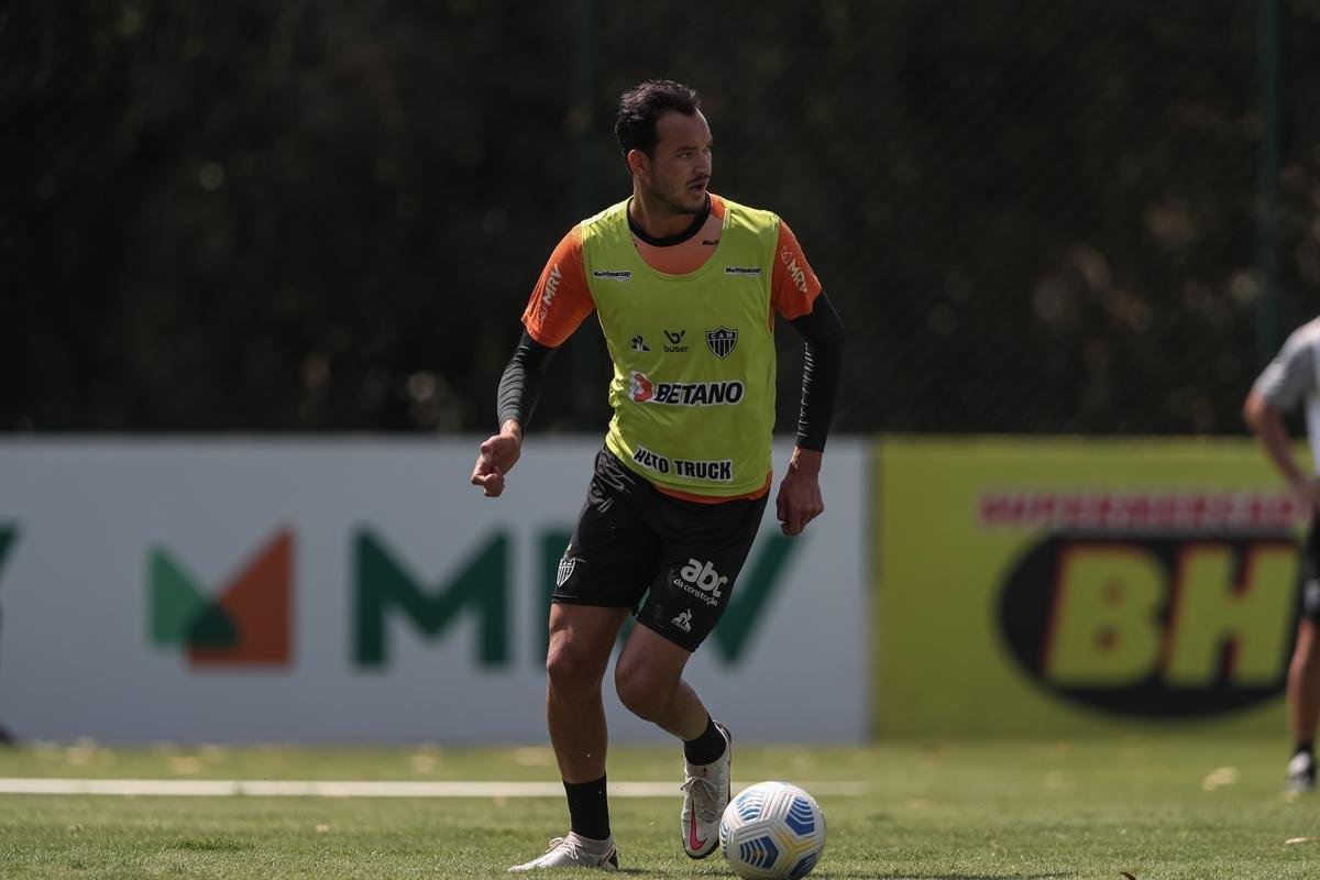 Fotos do treino do Atltico nesta segunda-feira, 13 de setembro de 2021