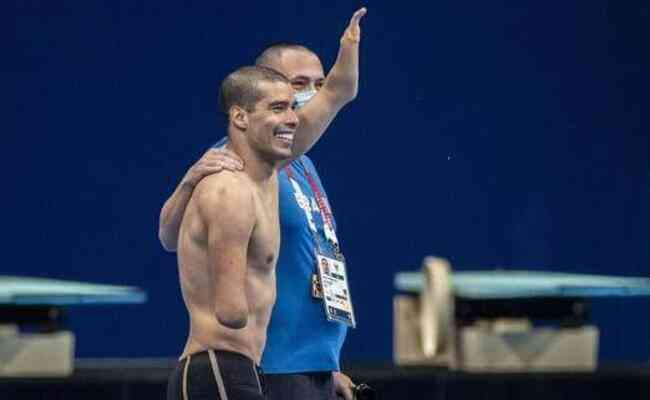 Em sua ltima prova nos Jogos de Tquio, a final dos 50m livre da classe S5, Daniel Dias chegou em quarto lugar
