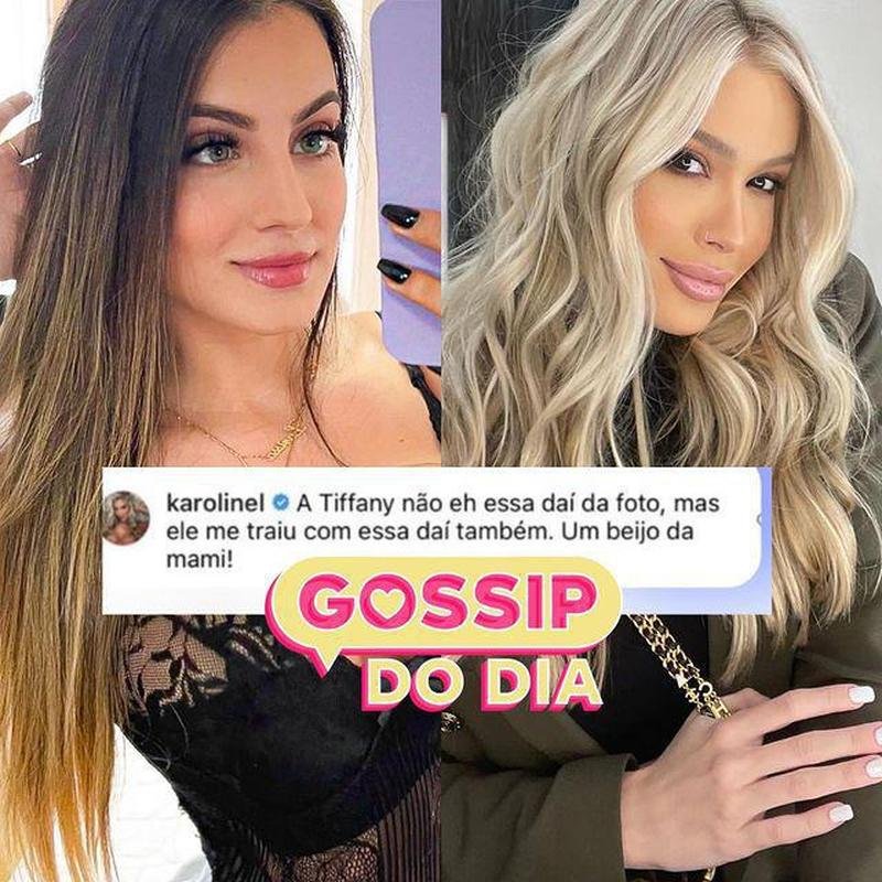 Karoline Lima afirma que der Milito a traiu com uma mulher chamada Larissa Maurina
