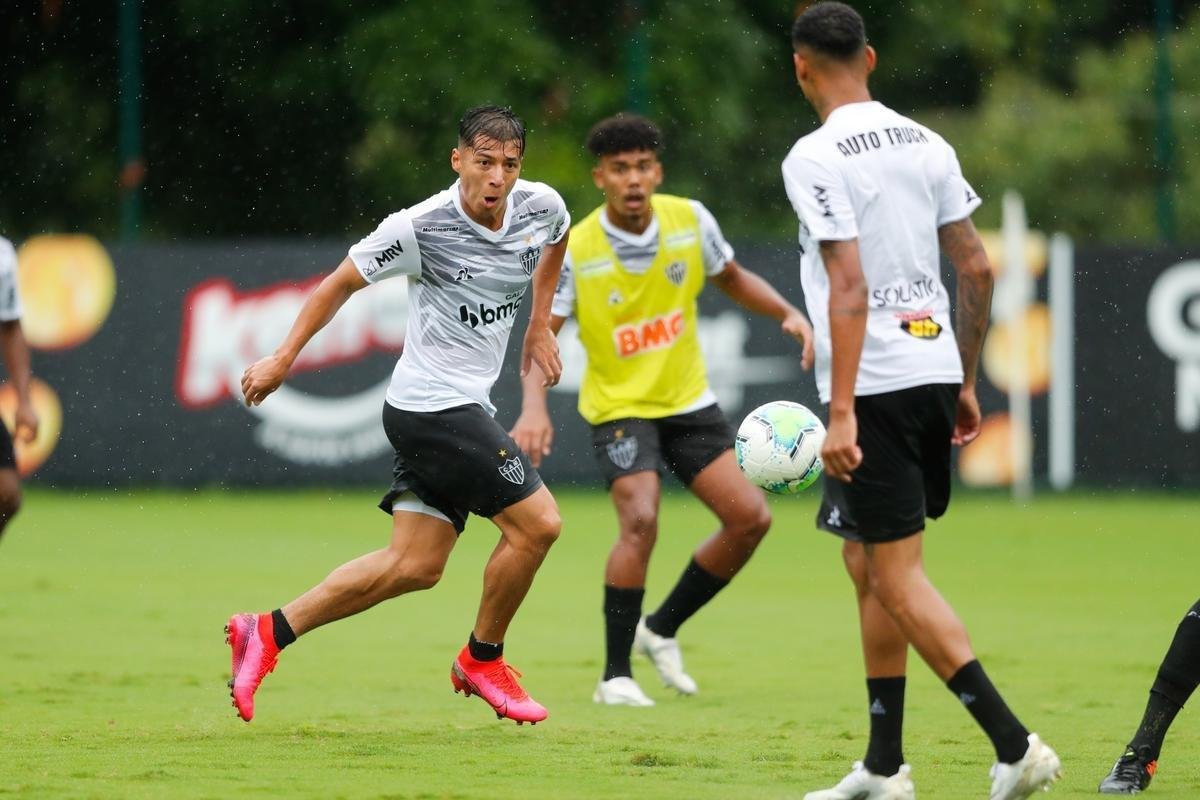 Atltico se prepara para o duelo contra o Athletico-PR