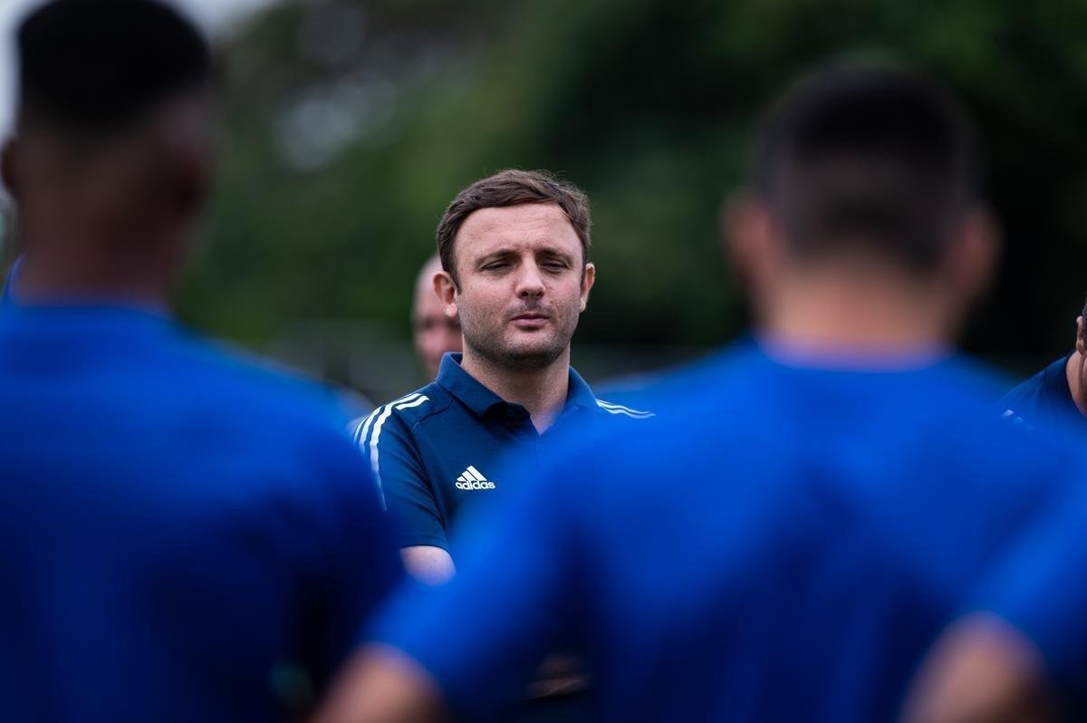 Imagens do primeiro dia de pr-temporada do Cruzeiro, na Toca da Raposa II