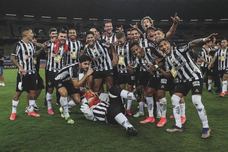 Fotos da festa do Atltico no Mineiro com a conquista do bicampeonato mineiro