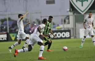 Amrica e Tupi se enfrentaram, no Independncia, pela terceira rodada do Campeonato Mineiro