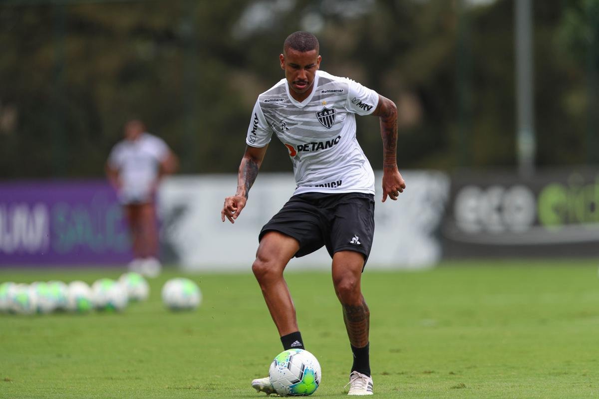 Fotos do último treino do Atlético antes do jogo contra o Bahia