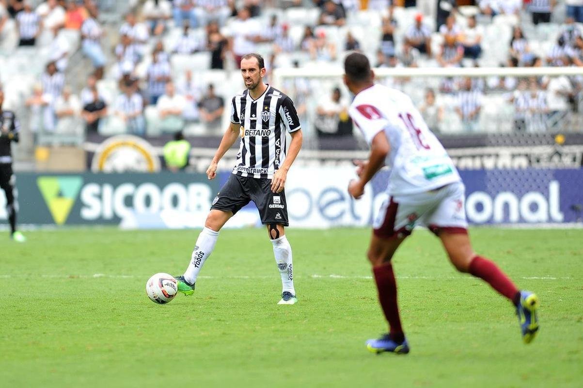 Fotos do jogo entre Atltico e Patrocinense, pelo Campeonato Mineiro