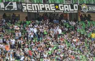 Torcidas de Atltico e San Lorenzo, no Independncia