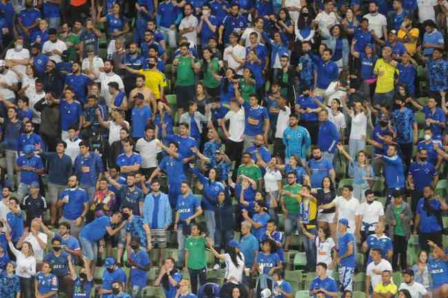 Com presena da torcida, Cruzeiro arrecadou quase R$ 25 mil antes de greve dos atletas 