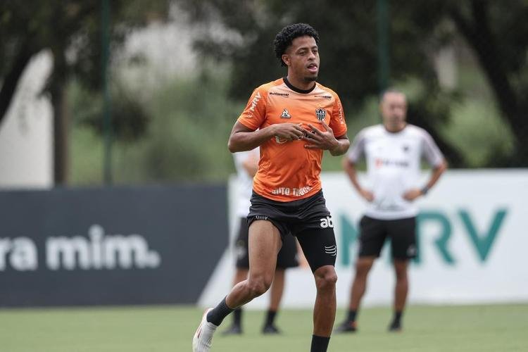 Treinamento do Atlético neste sábado, após o título brasileiro