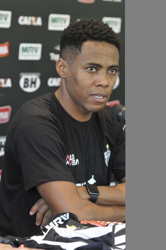 Elias foi apresentado no Galo e admitiu sonho de conquistar a Libertadores e de ir  Copa de 2018